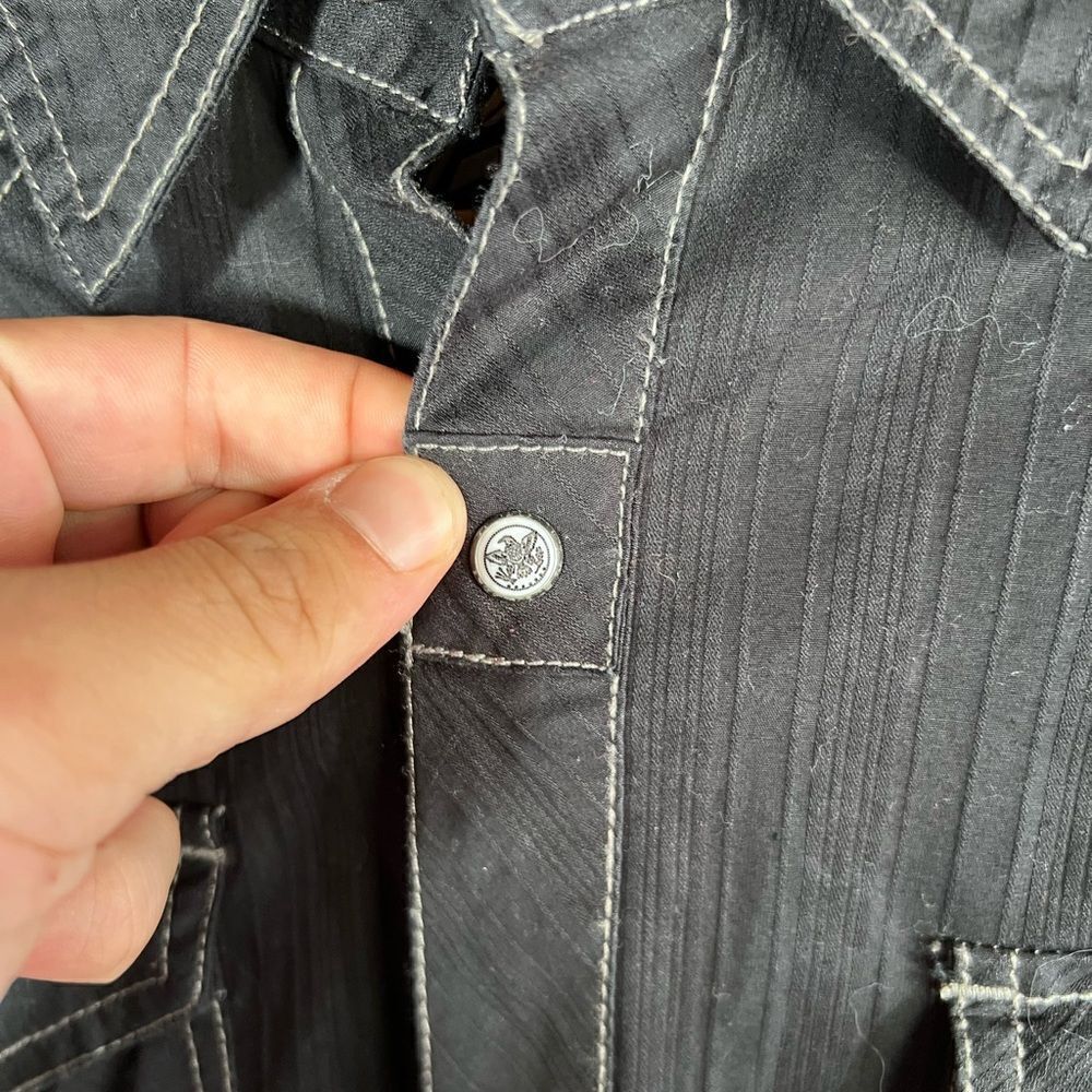Affliction Button Up Shirt - Picture 5 of 9